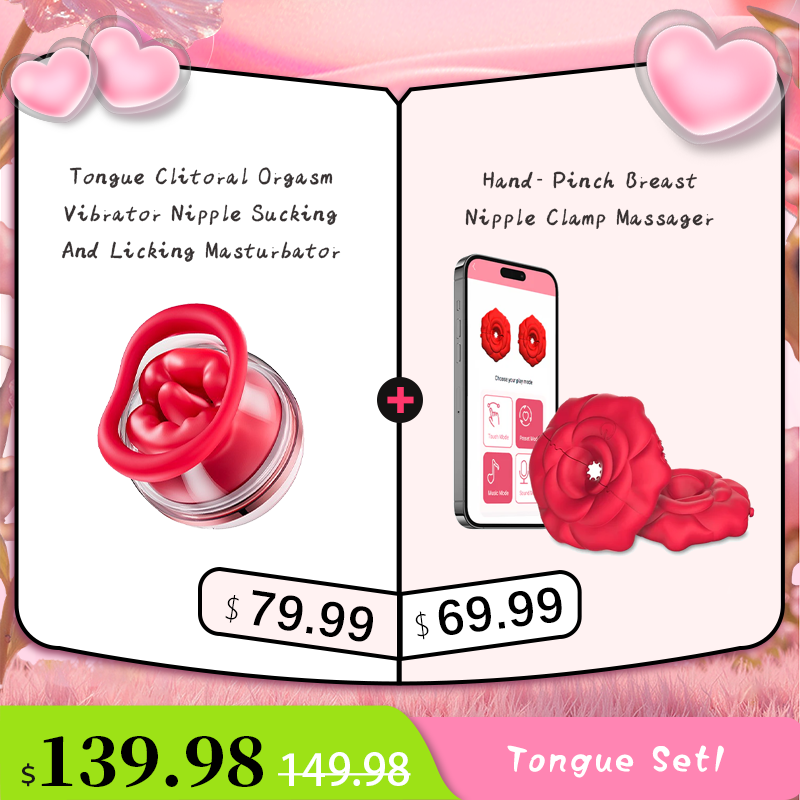 Tongue Clitoral Orgasm Vibrator Nipple Sucking And Licking Masturbator