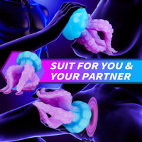 Fantasy Octopus Tentacle Jellyfish Silicone Anal Plug