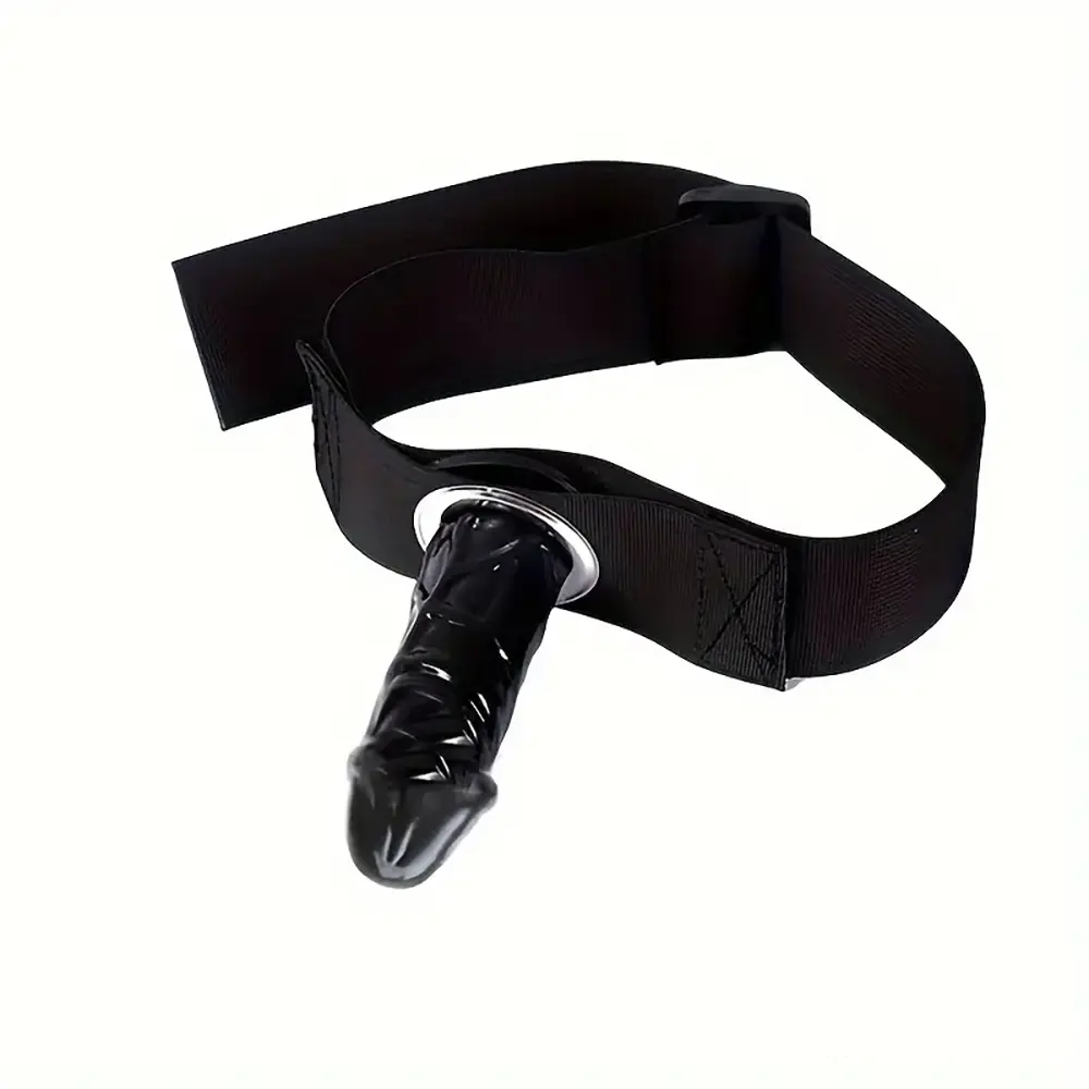 2.17in 3.74in Small Face Chine Dildo BDSM Sex Toy With PU Leather