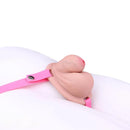 2.36in Silicone Soft Small Cock Cage Strap on Chastity Dildo With Lock