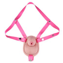 2.36in Silicone Soft Small Cock Cage Strap on Chastity Dildo With Lock