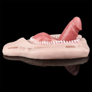 2.59in Super Small Silicone Strap on Wearable Dildo with Teeth For Couples