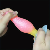 2.75in 3.54in 4.33in Strawberry Small Unisex Silicone Soft Dildo For Sex