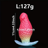 2.75in 3.54in 4.33in Strawberry Small Unisex Silicone Soft Dildo For Sex