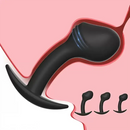 2.76in 3.55in 4.02in Small Male Glans Dildo Tadpole G Spot Anal Plug