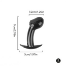 2.76in 3.55in 4.02in Small Male Glans Dildo Tadpole G Spot Anal Plug