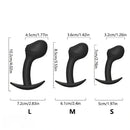 2.76in 3.55in 4.02in Small Male Glans Dildo Tadpole G Spot Anal Plug