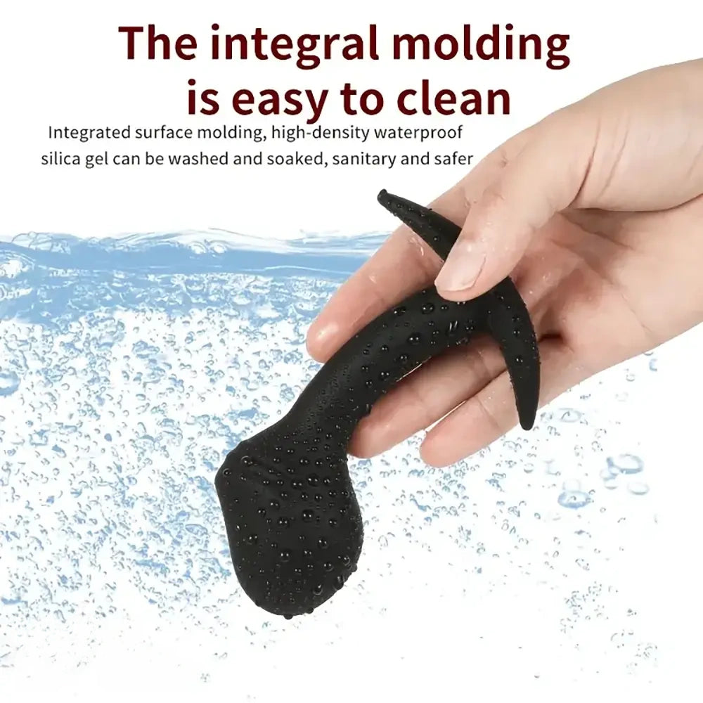 2.76in 3.55in 4.02in Small Male Glans Dildo Tadpole G Spot Anal Plug