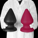 2.87in 3.66in 4.33in 5.51in 6.29in 7.28in Conical Round Pointed Butt Plug Dildo