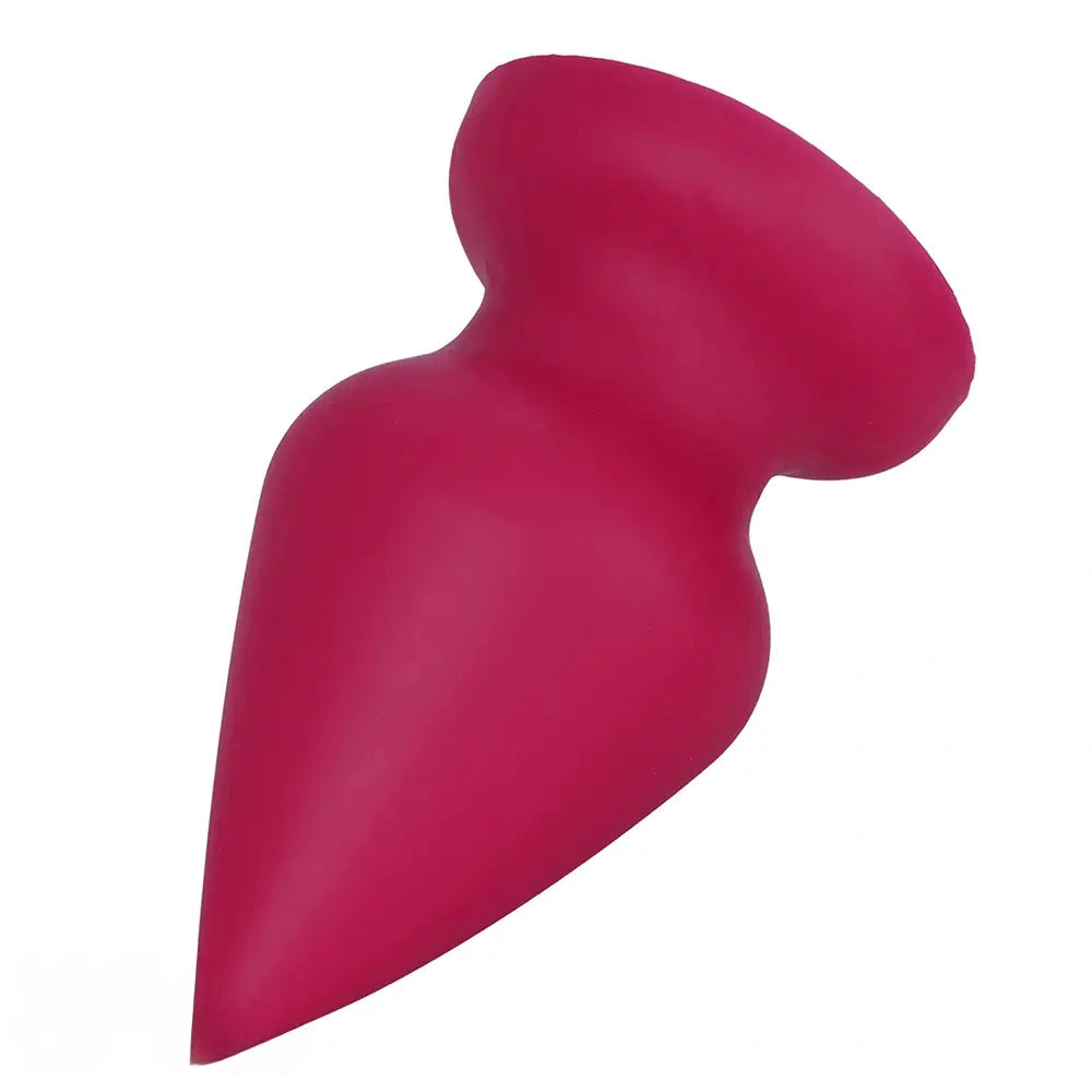 2.87in 3.66in 4.33in 5.51in 6.29in 7.28in Conical Round Pointed Butt Plug Dildo
