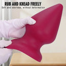 2.87in 3.66in 4.33in 5.51in 6.29in 7.28in Conical Round Pointed Butt Plug Dildo