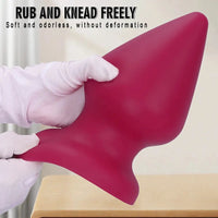 2.87in 3.66in 4.33in 5.51in 6.29in 7.28in Conical Round Pointed Butt Plug Dildo