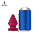 2.87in 3.66in 4.33in 5.51in 6.29in 7.28in Conical Round Pointed Butt Plug Dildo