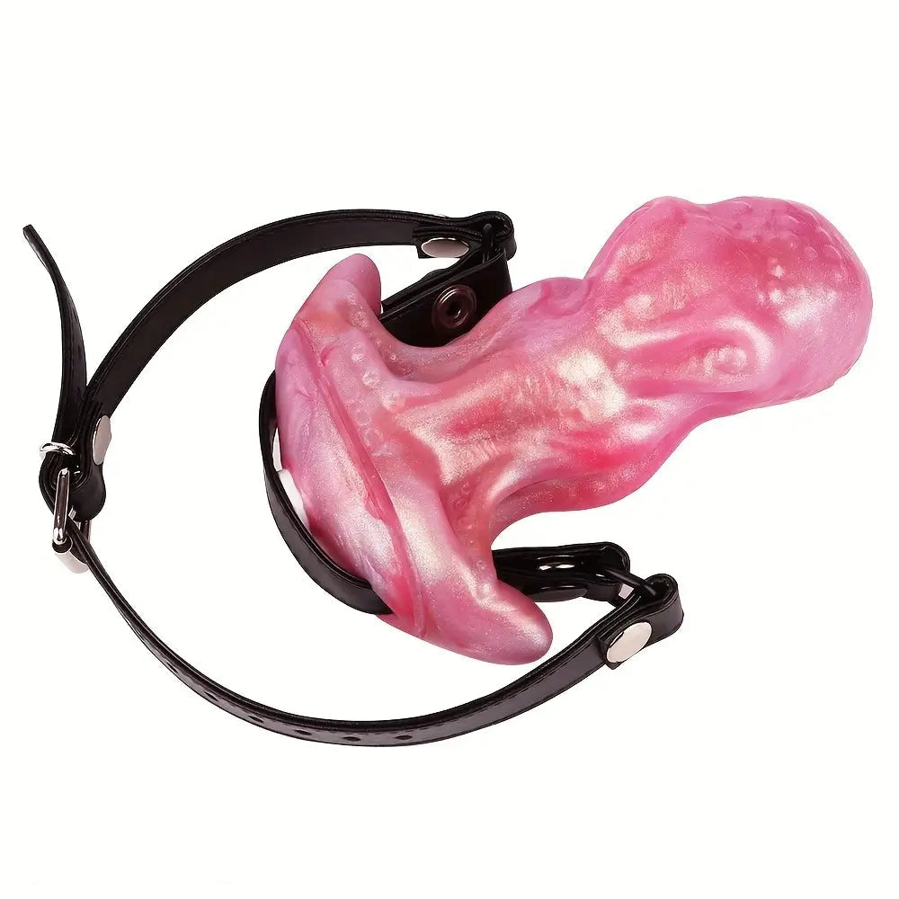 2.91in 3.66in 5.63in Small Knot Horse Tentacle Silicone Soft Strap on Dildo