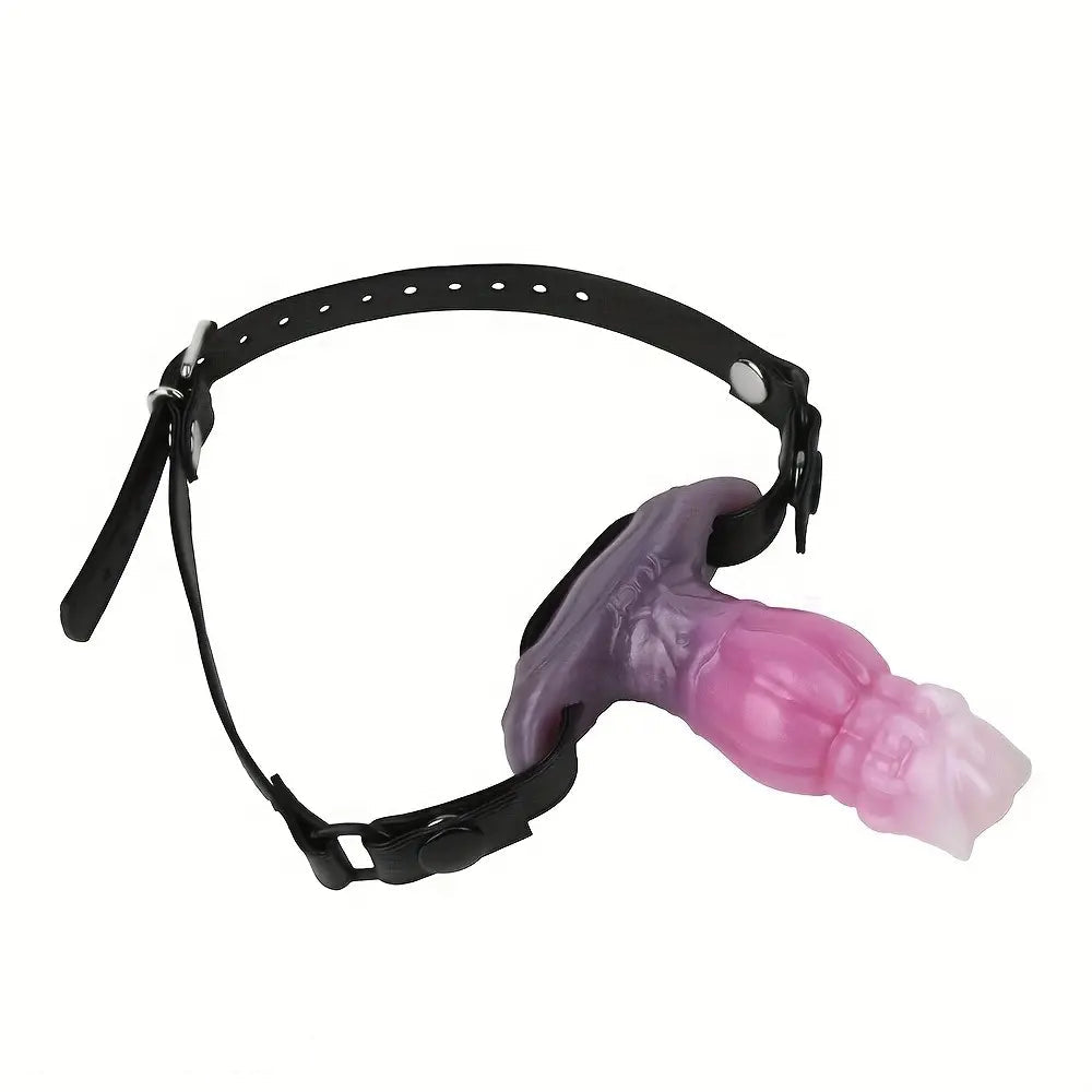 2.91in 3.66in 5.63in Small Knot Horse Tentacle Silicone Soft Strap on Dildo