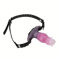 2.91in 3.66in 5.63in Small Knot Horse Tentacle Silicone Soft Strap on Dildo