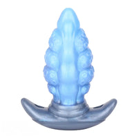 2.91in-9.05in Octopus Vibrating Anchor Dildo Butt Plug Wearable Mouth Gag