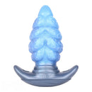 2.91in-9.05in Octopus Vibrating Anchor Dildo Butt Plug Wearable Mouth Gag