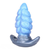 2.91in-9.05in Octopus Vibrating Anchor Dildo Butt Plug Wearable Mouth Gag