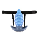 2.91in-9.05in Octopus Vibrating Anchor Dildo Butt Plug Wearable Mouth Gag
