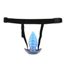 2.91in-9.05in Octopus Vibrating Anchor Dildo Butt Plug Wearable Mouth Gag