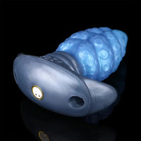2.91in-9.05in Octopus Vibrating Anchor Dildo Butt Plug Wearable Mouth Gag