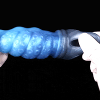 2.91in-9.05in Octopus Vibrating Anchor Dildo Butt Plug Wearable Mouth Gag