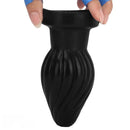 2.95in 3.93in 5.7in Silicone Spiral Small Anal Plug Dildo For Lesbian Sex