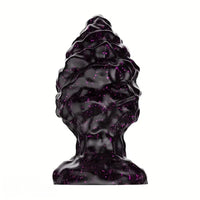 2.95in 4.33in Special-Shaped Silicone Anal Plug Thread Point Dildo