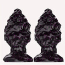 2.95in 4.33in Special-Shaped Silicone Anal Plug Thread Point Dildo