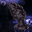 2.95in 4.33in Special-Shaped Silicone Anal Plug Thread Point Dildo