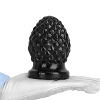 2.95in 4.52in Newbie Black PVC Cock Suction Cup Small Anal Plug Dildo