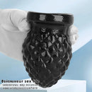 2.95in 4.52in Newbie Black PVC Cock Suction Cup Small Anal Plug Dildo