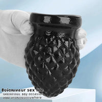 2.95in 4.52in Newbie Black PVC Cock Suction Cup Small Anal Plug Dildo
