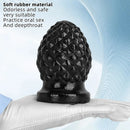 2.95in 4.52in Newbie Black PVC Cock Suction Cup Small Anal Plug Dildo