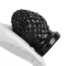 2.95in 4.52in Newbie Black PVC Cock Suction Cup Small Anal Plug Dildo