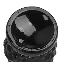 2.95in 4.52in Newbie Black PVC Cock Suction Cup Small Anal Plug Dildo