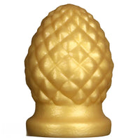 2.95in 4.52in Newbie Gold Silicone Soft Suction Cup Small Anal Plug Dildo
