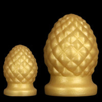 2.95in 4.52in Newbie Gold Silicone Soft Suction Cup Small Anal Plug Dildo