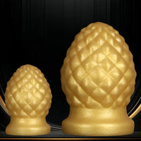 2.95in 4.52in Newbie Gold Silicone Soft Suction Cup Small Anal Plug Dildo