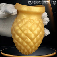 2.95in 4.52in Newbie Gold Silicone Soft Suction Cup Small Anal Plug Dildo