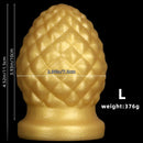 2.95in 4.52in Newbie Gold Silicone Soft Suction Cup Small Anal Plug Dildo