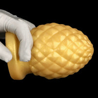 2.95in 4.52in Newbie Gold Silicone Soft Suction Cup Small Anal Plug Dildo
