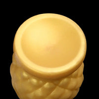 2.95in 4.52in Newbie Gold Silicone Soft Suction Cup Small Anal Plug Dildo
