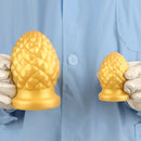 2.95in 4.52in Newbie Gold Silicone Soft Suction Cup Small Anal Plug Dildo