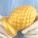 2.95in 4.52in Newbie Gold Silicone Soft Suction Cup Small Anal Plug Dildo