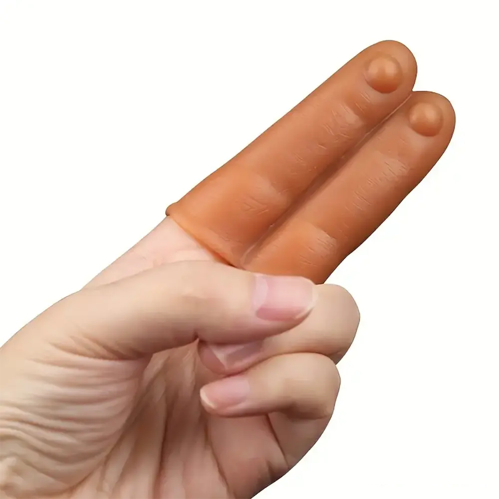 2.95in Mini Finger Dildo Spiked Sex Toy For G Spot Sex Stimulation