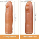 2.95in Mini Finger Dildo Spiked Sex Toy For G Spot Sex Stimulation