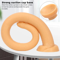 20.07in Long Huge Colorful Snake Dildo For Anal Vaginal Expansion Love Toy