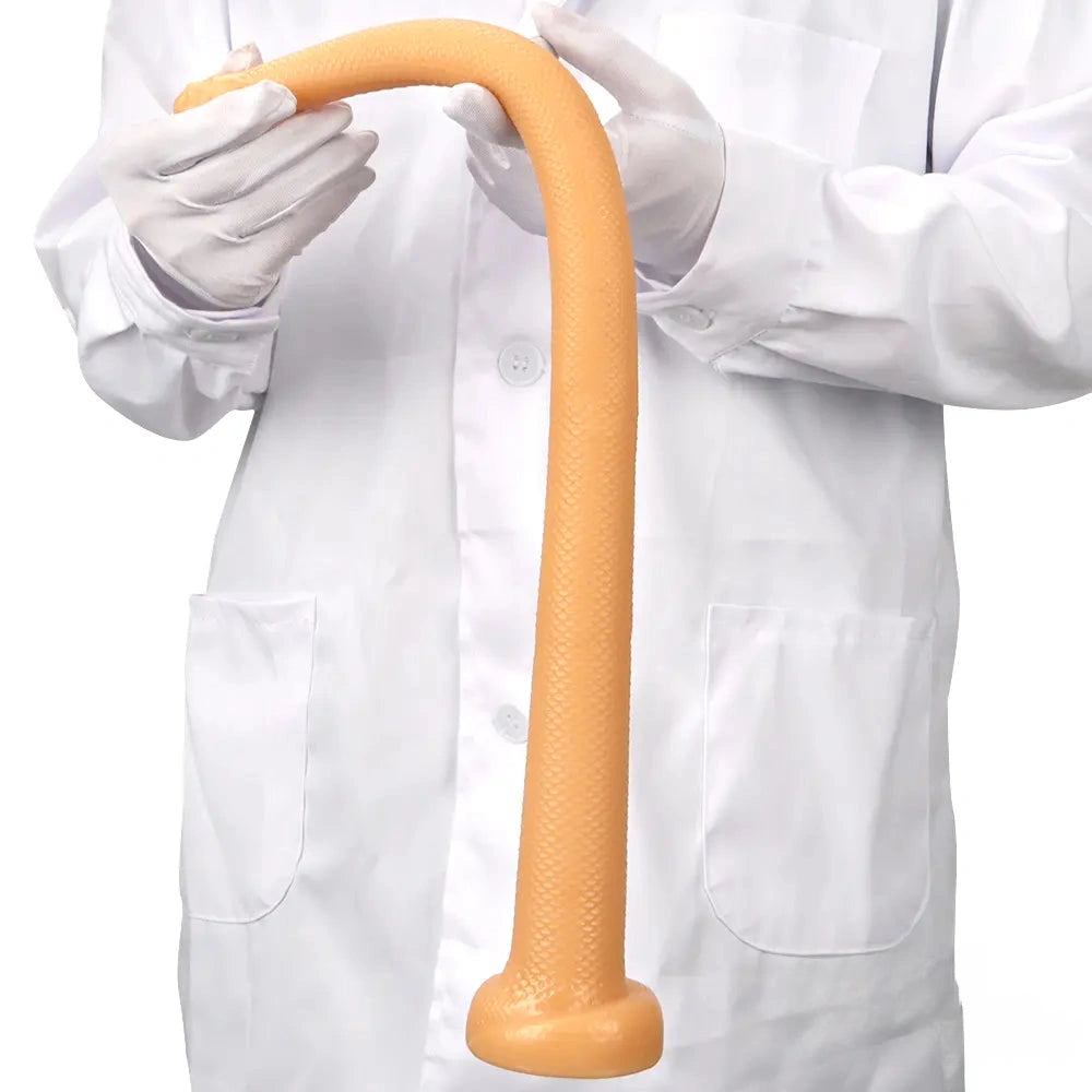 20.07in Long Huge Colorful Snake Dildo For Anal Vaginal Expansion Love Toy